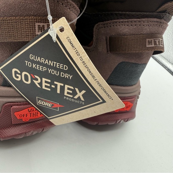 Vans MTE Crestline Goretex Chocolate Brown Hiking Trail Waterproof Men’s Sizes - Picture 5 of 16